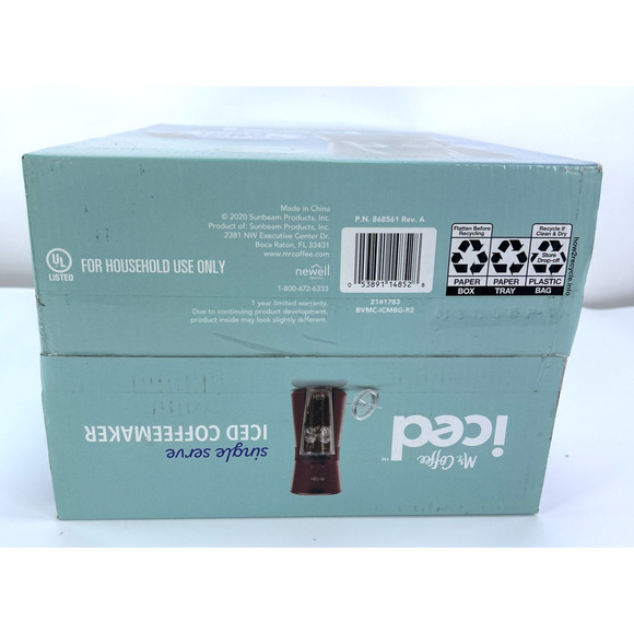 Mr Coffee Iced Coffee Maker Single Serve RapidChill Brewing Brews in Under 4 Min - Picture 6 of 6